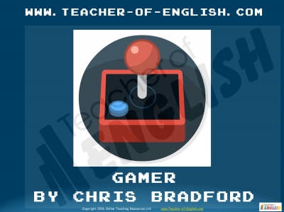Gamer by Chris Bradford Teaching Resources